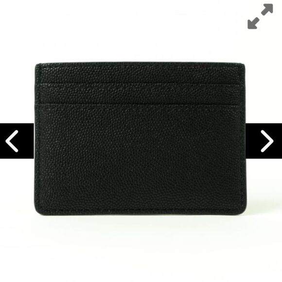NWT Marc Jacobs Pebbled Leather Card Case - Picture 2 of 4